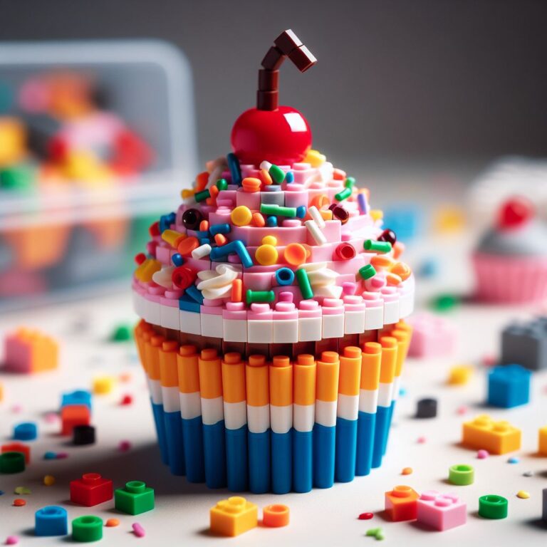 Lego-themed Cupcake Decorating Guide